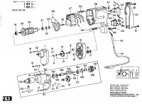 Bosch 0 601 106 046 Drill 220 V / GB Spare Parts